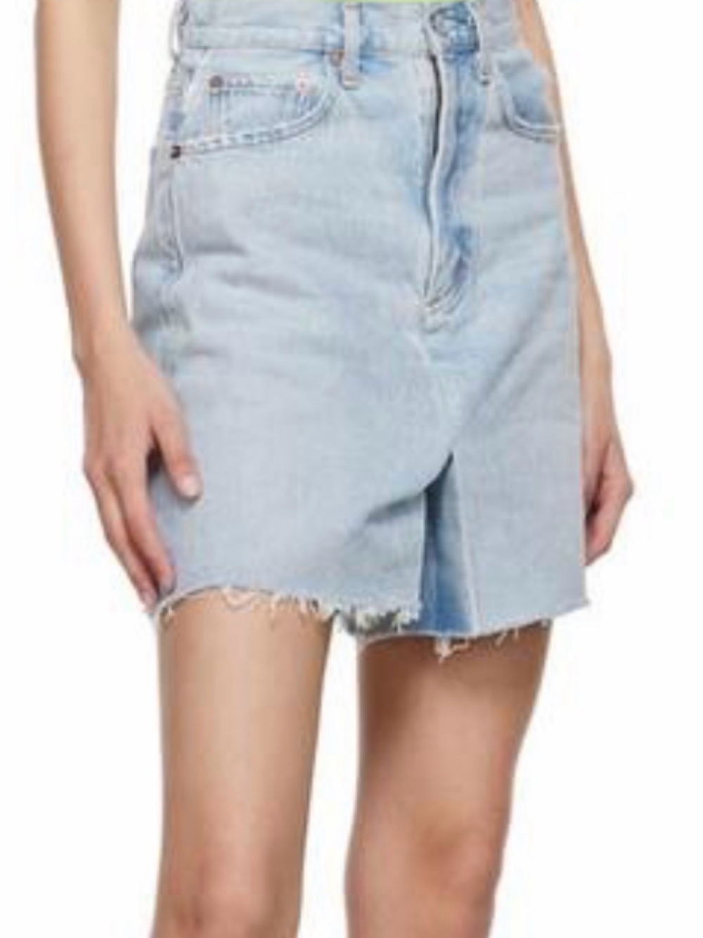 Citizens of Humanity BLUE PLEATED SKORT HYPNOSIS New Sample Size 27
